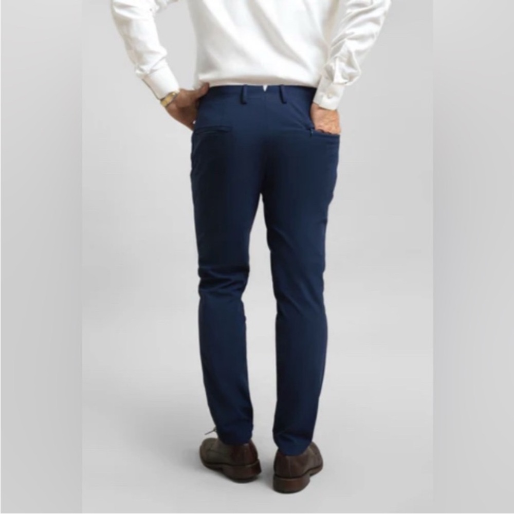 Sene Soho FlexTech Blue Tailored Pant - Picture 3 of 8